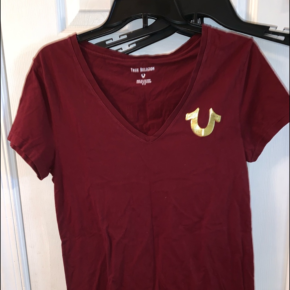 TRUE RELIGION VNECK T-SHIRT